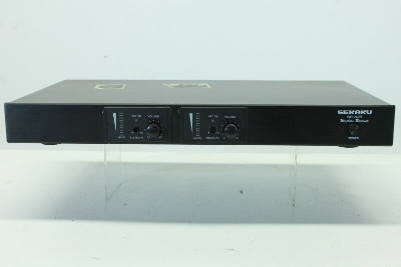 Sekaku WR-242R Draadloze Ontvanger met WT-212CT Draadloze Microfoon