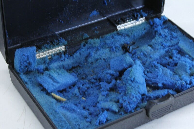 Sennheiser 2 microfoondozen - blauw schuim moet worden gereinigd