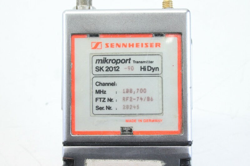 Sennheiser Mikroport Transmitter SK2012-90  - 188,700 MHz