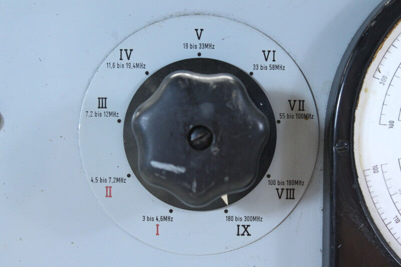 Siemens FM/AM-ontvanger Meetzender 3 tot 300 MHz Rel 3W41B Ontvanger Meetzender