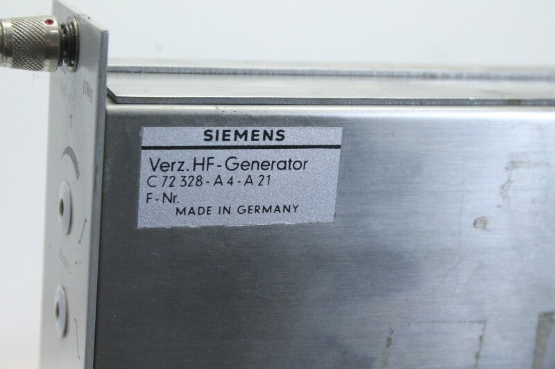 Siemens Sitral V296g R-F Generator (nr. 4)
