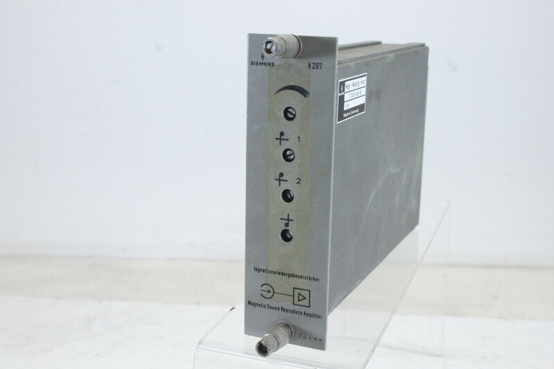 Siemens Sitral V297 Magn-Wiedergabe-Verstärker (Playback Amp) (nr. 7)