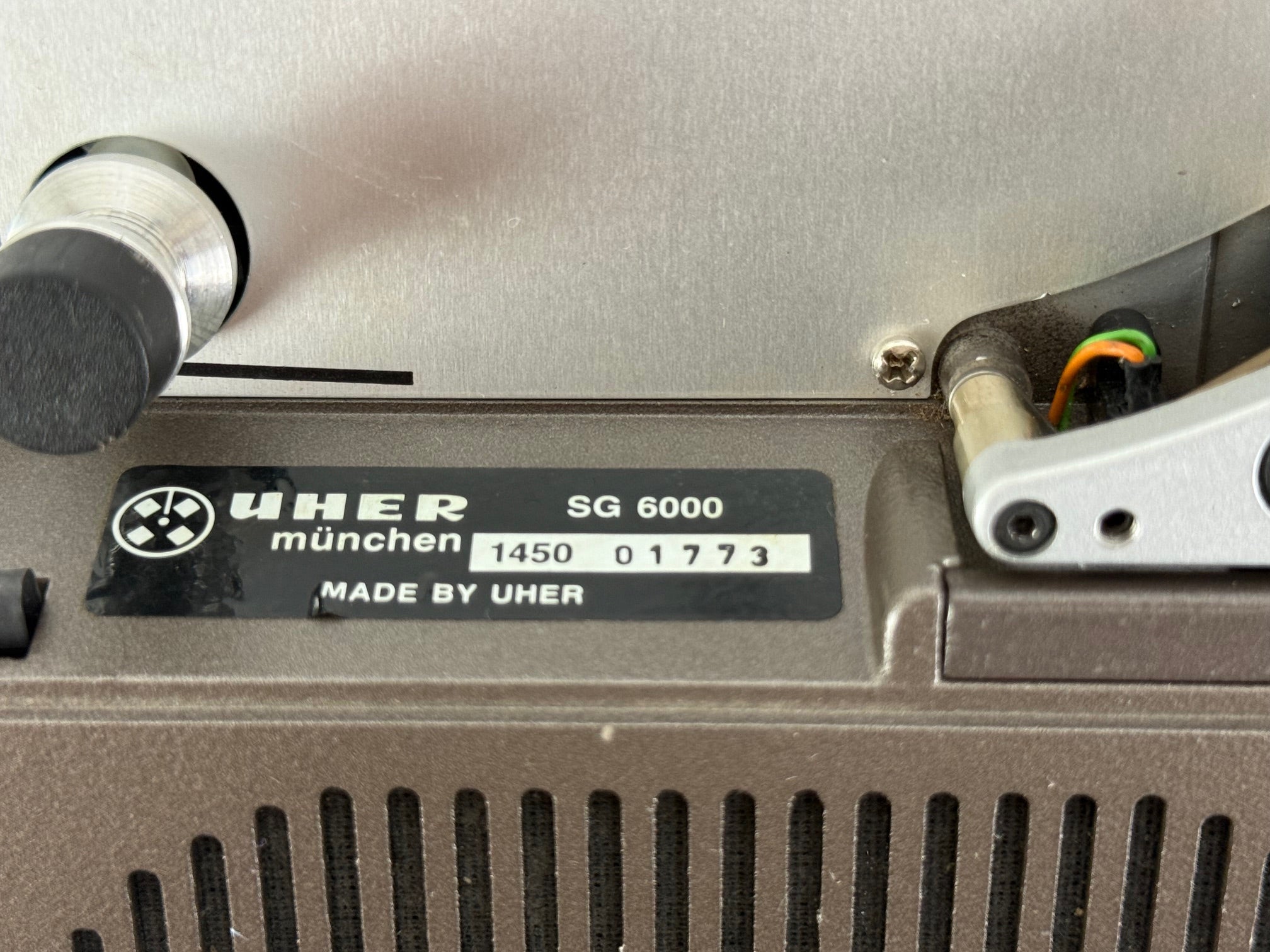 Uher 6000 Report Monitor universele bandrecorder - Onderhoud uitgevoerd