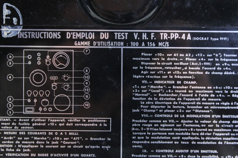 Socrat 1111 TR-PP-4A - Zender Bijna Nieuwstaat (nr. 2)