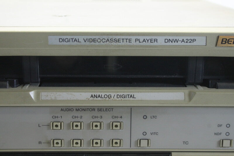 Sony Betacam SX Digitale Videocassettespeler DNW-A22P