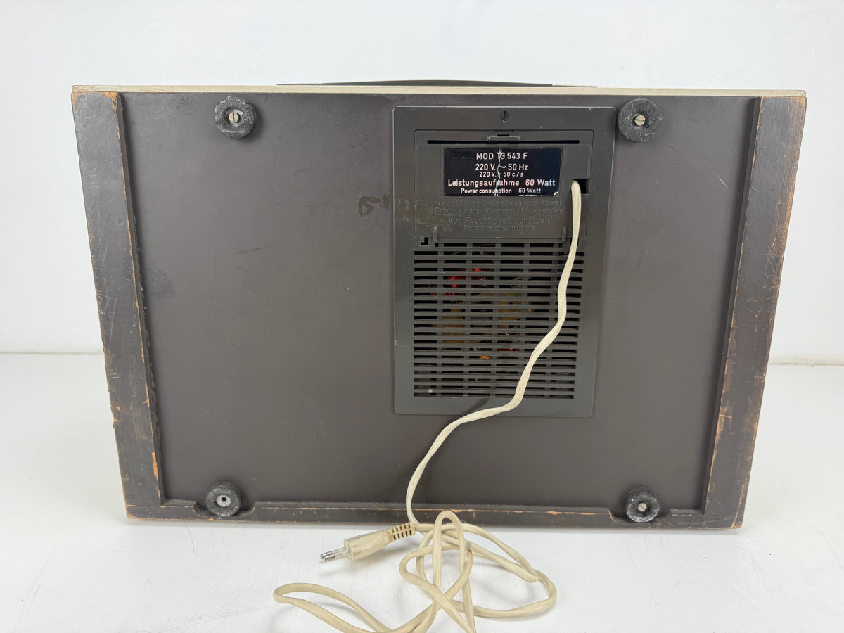 SABA TG-543 Stereo 1/4" 18CM Cassettedeck - Wordt verkocht zoals hij is