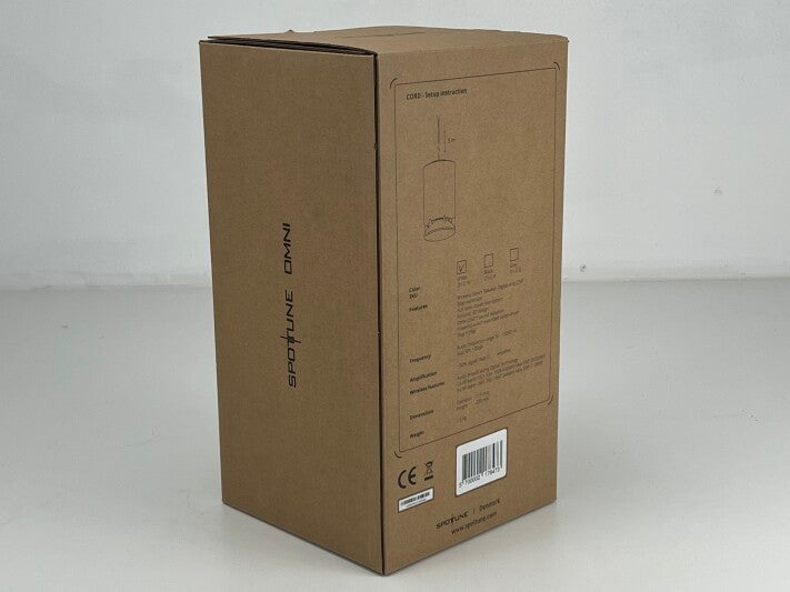 Spottune Omni Cord - O1-C-W - Draadloze actieve luidspreker