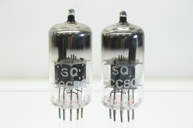 SQ ECC801 (12AT7) O-Getter Buis - Set van 2 Buizen