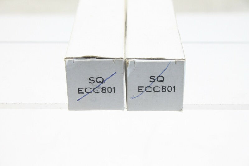 SQ ECC801 (12AT7) O-Getter Buis - Set van 2 Buizen