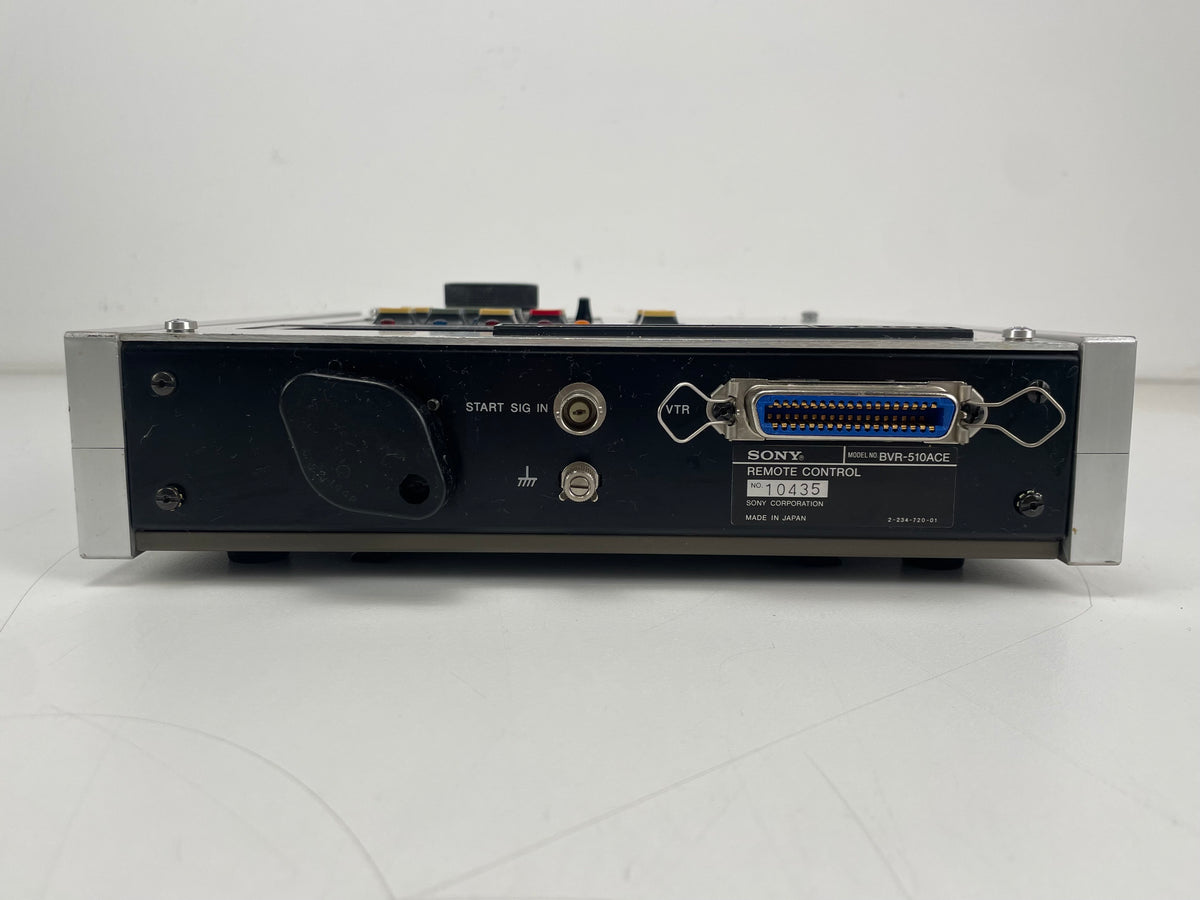 Sony BVR-510ACE Camera Remote Control Unit – Mint Condition – No Cables