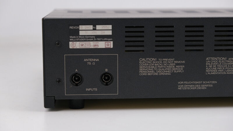 Studer Revox B-260 - FM-tuner