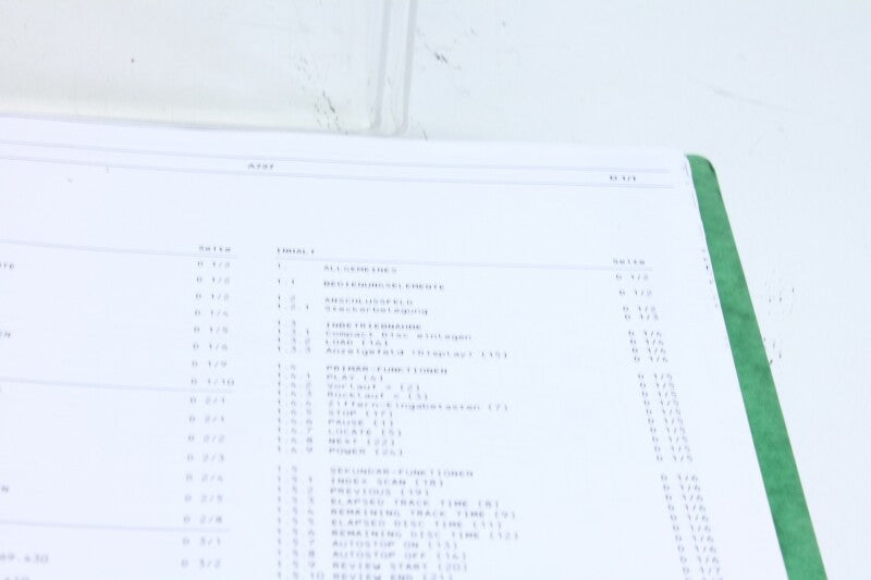 Studer A727 Gebruiksaanwijzing en Servicehandleiding