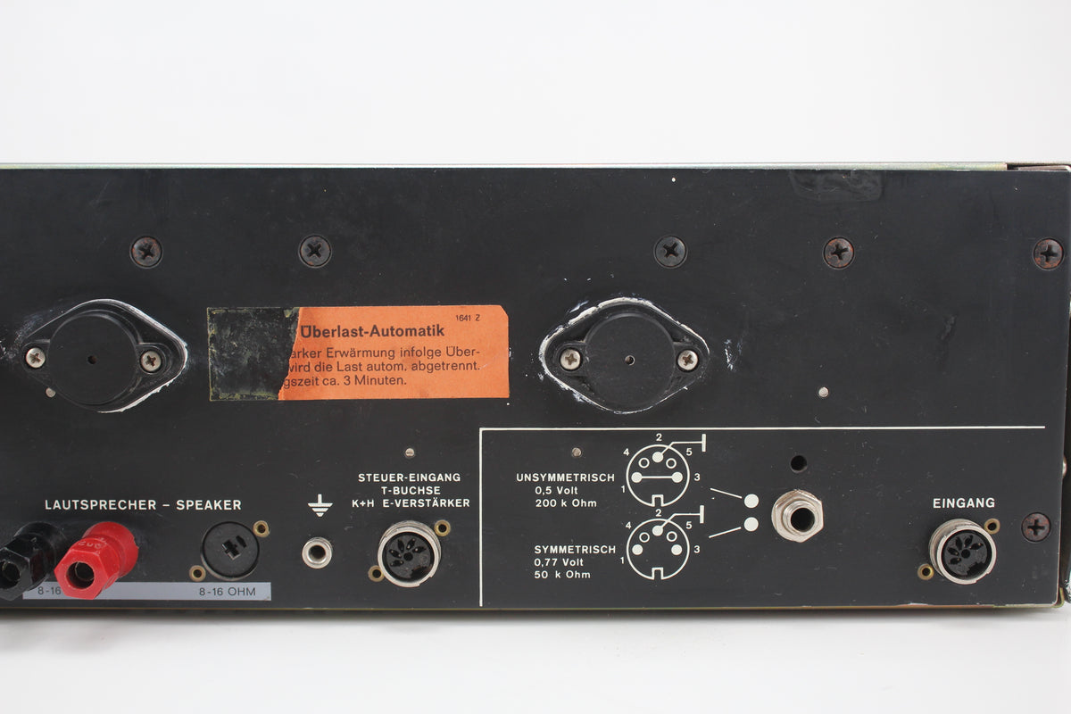 Klein & Hummel Telewatt A60E hi-fi MONO power amplifier