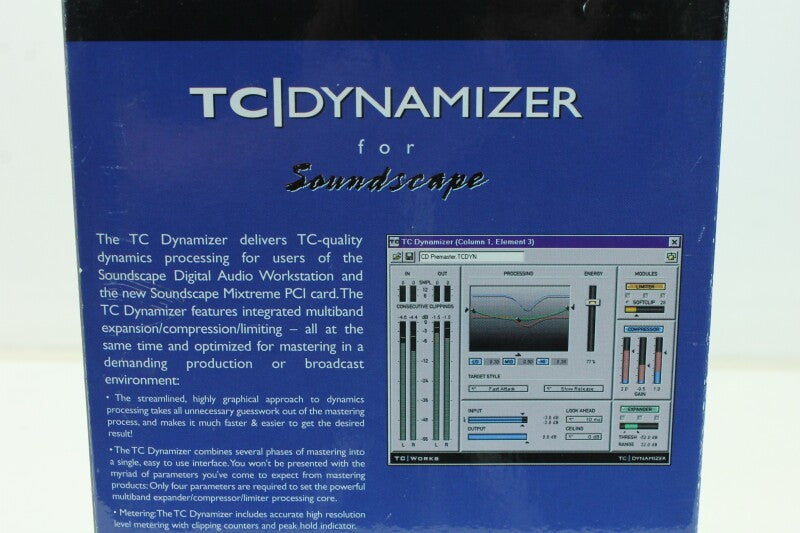 TC Electronic TC Works - TC Dynamizer voor Soundscape in originele doos