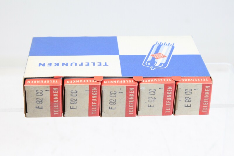 Telefunken E92CC Diamond on the back - Lot of 5 (No.5)
