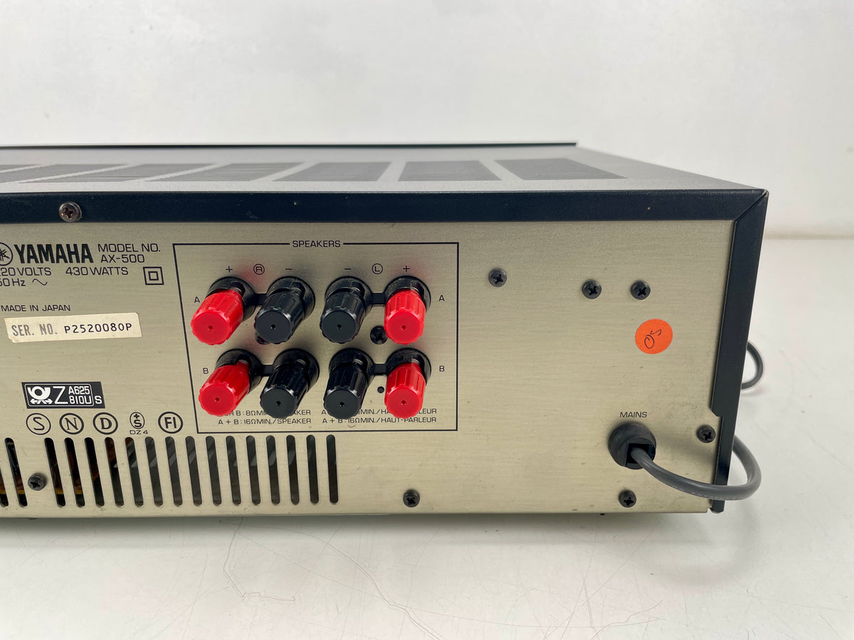 Yamaha AX-500 Stereo Amplifier - Serviced/Recapped