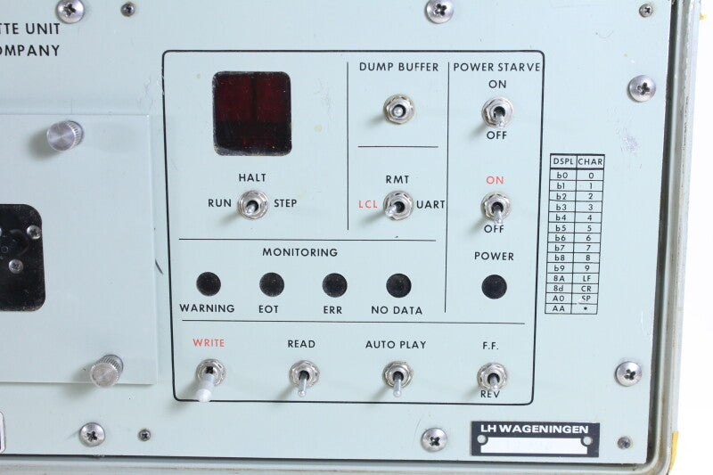De Marconi Company Digitale Cassette Unit CMA-749 (nr. 1)