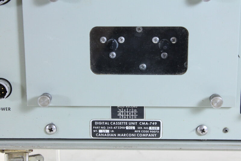 De Marconi Company Digitale Cassette Unit CMA-749 (nr. 1)
