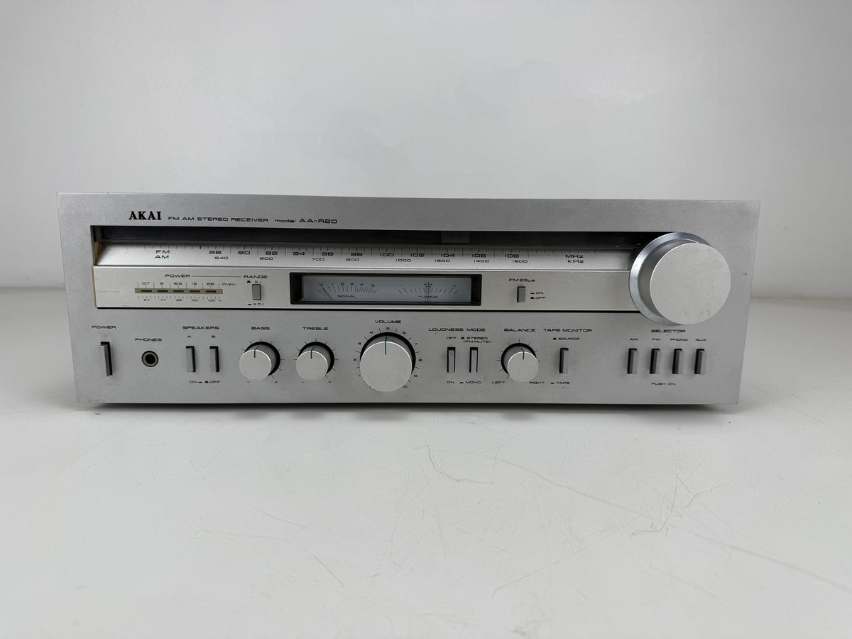 Akai AA-R20 Stereo Receiver - Serviced