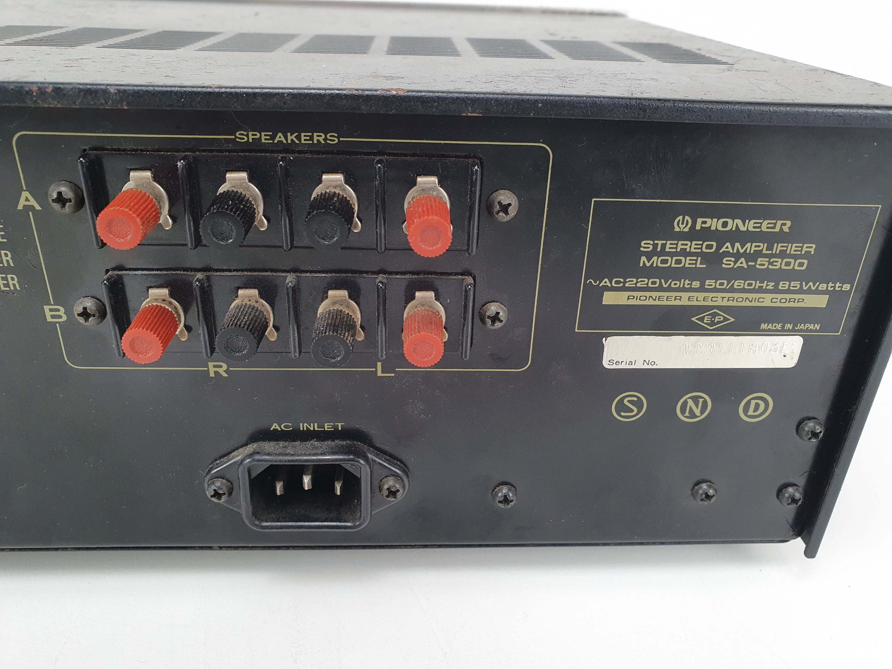 Pioneer SA-5300 Stereo Amplifier - Serviced