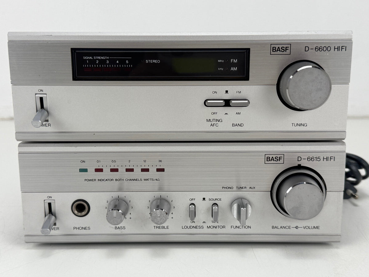 BASF D-6600 Mini Tuner / D-6615 Mini Amplifier Set