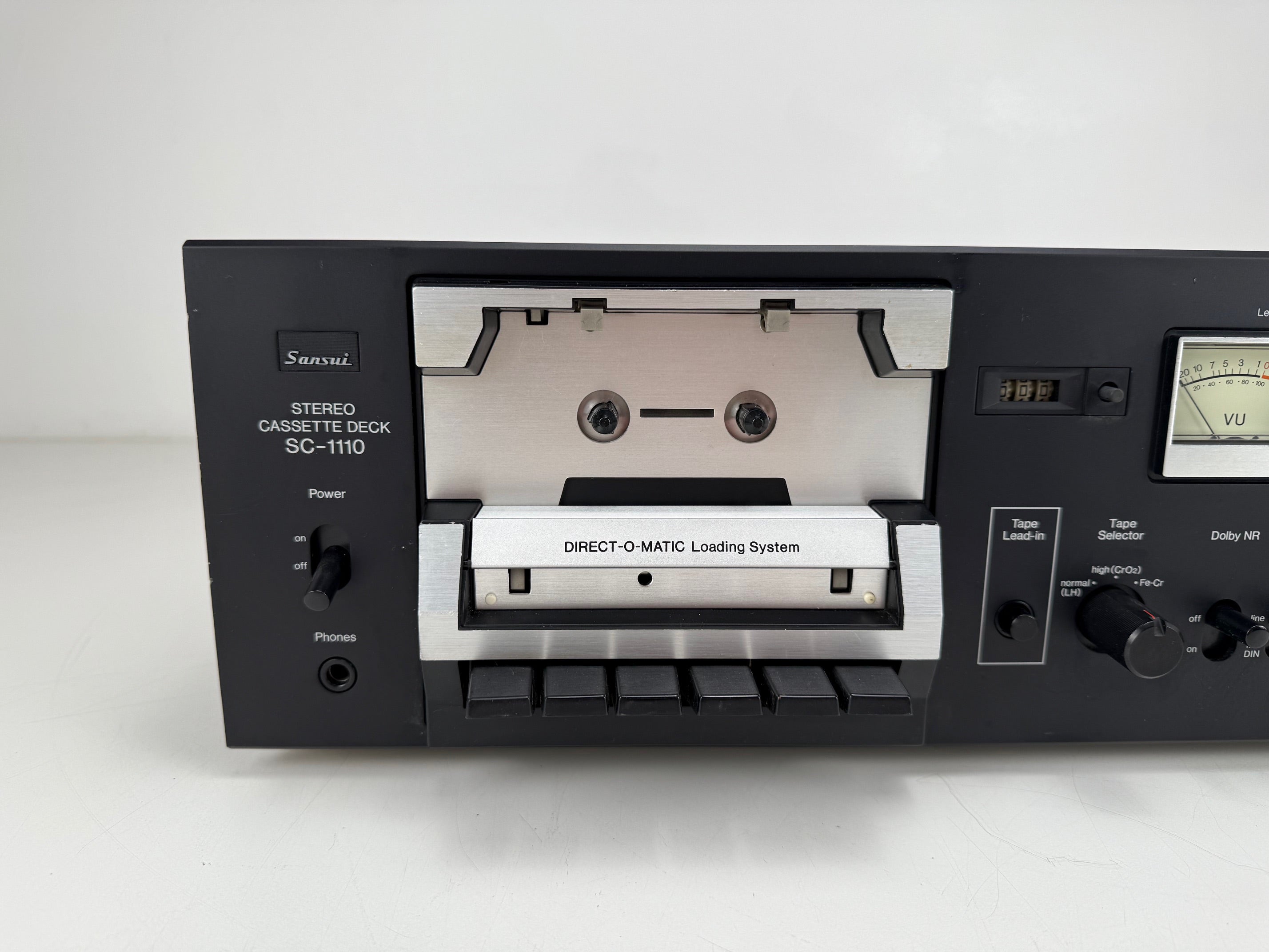 Sansui SC-1110 Stereo Cassette Deck With manual