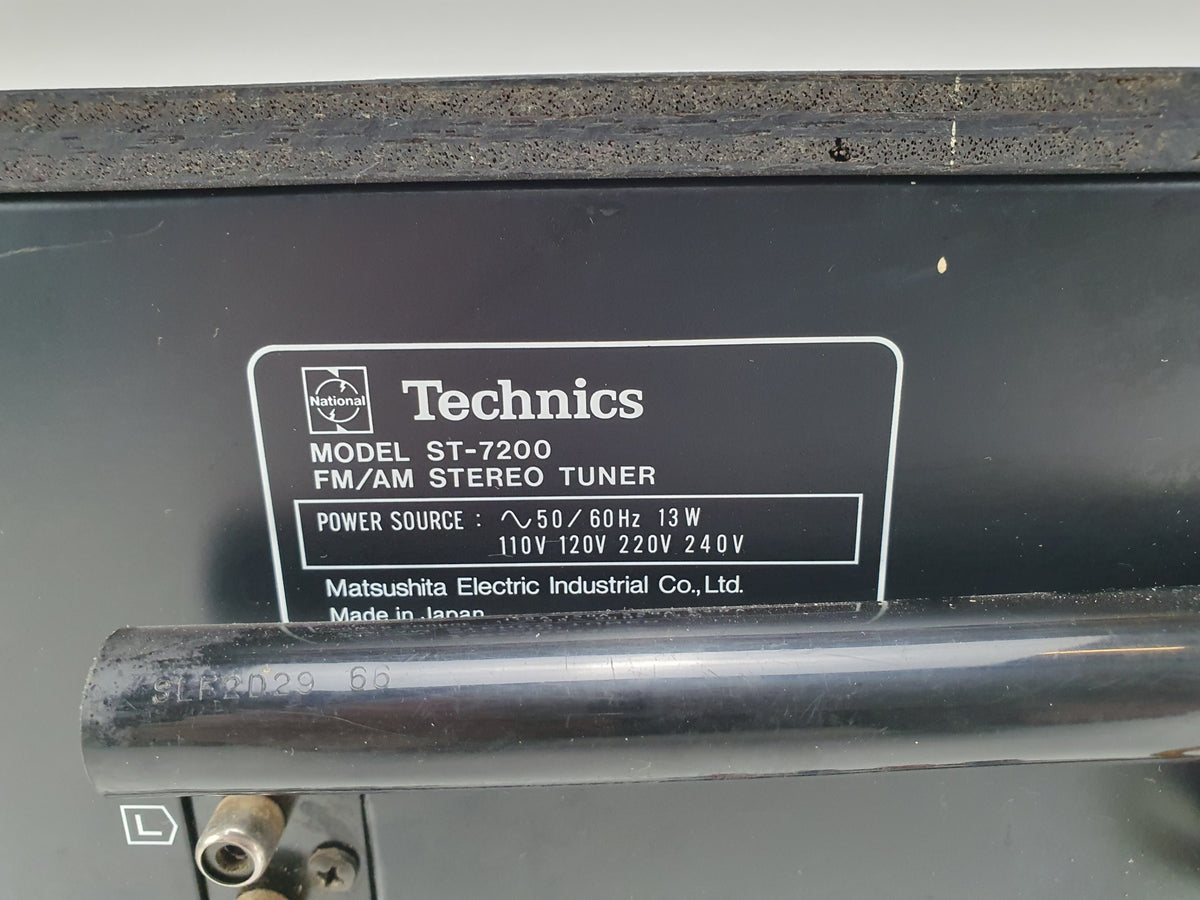 Technics ST-7200 Tuner - SU-7200 Geïntegreerde versterker - Mooie set - Nieuwe lampjes