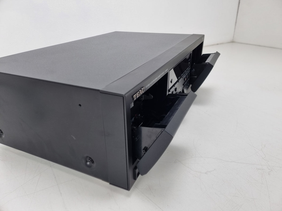 TEAC W-890R Dubbele cassettedeck met automatische omkeerfunctie - In zeer goede staat