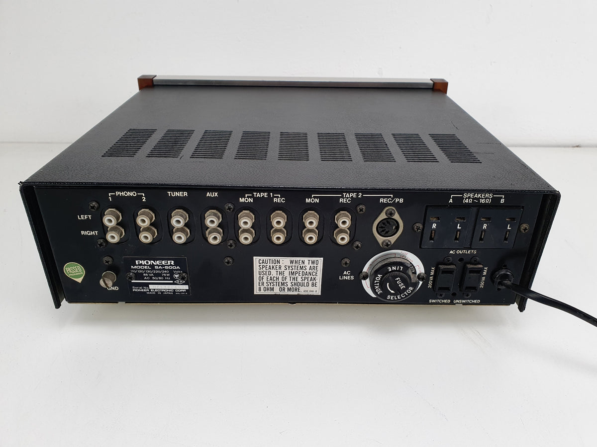 Pioneer SA-500A Stereo amplifier - Serviced