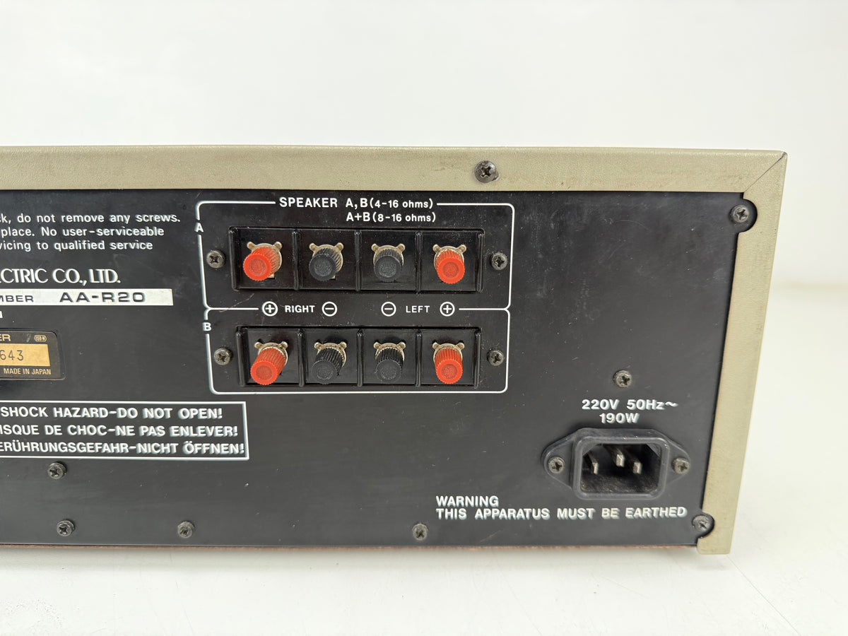Akai AA-R20 Stereo Receiver - Serviced