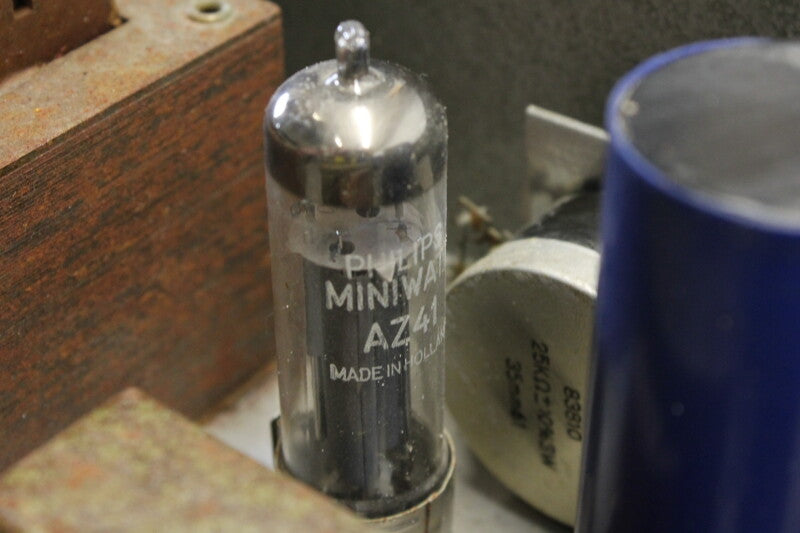 Onbekende 220v naar 310v & 145v transformator met Philips EL86/EF86/85A2/AZ41 buizen