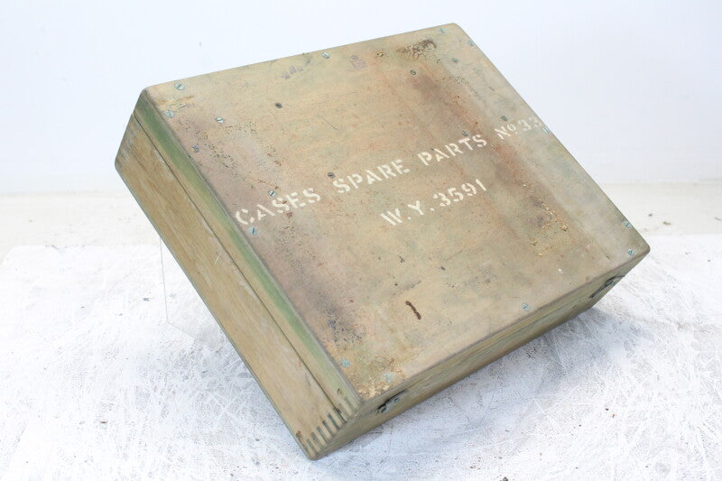 Unknown U.S. Army Empty Case Spare Parts No. 33 WY.3591 