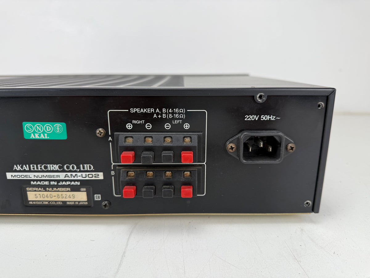 Akai AM-U02 Stereo Integrated Amplifier