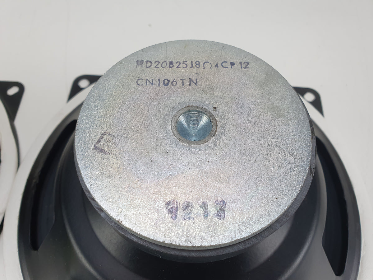 Polydax 8" vintage Speaker - HD20 B25J - 8 Ohm - Sold as set of two - Tested and working