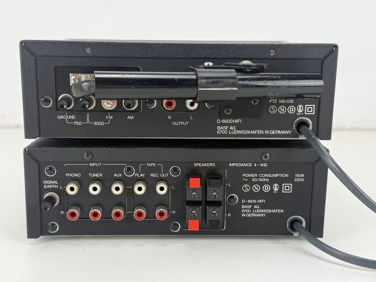 BASF D-6600 Mini Tuner / D-6615 Mini Amplifier Set