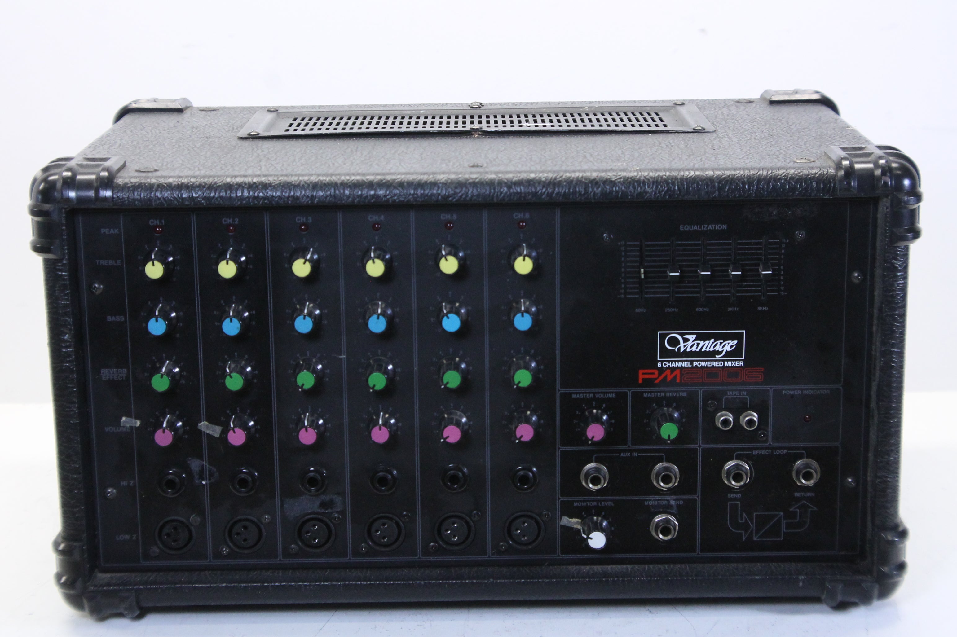 Vantage PM2006 6 Channel Powered Mixer Defect