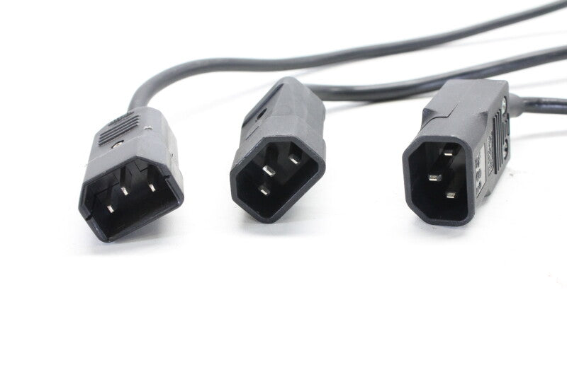 Various Lot with 3x (female) C13 to (male) C14 Cables in various lengths