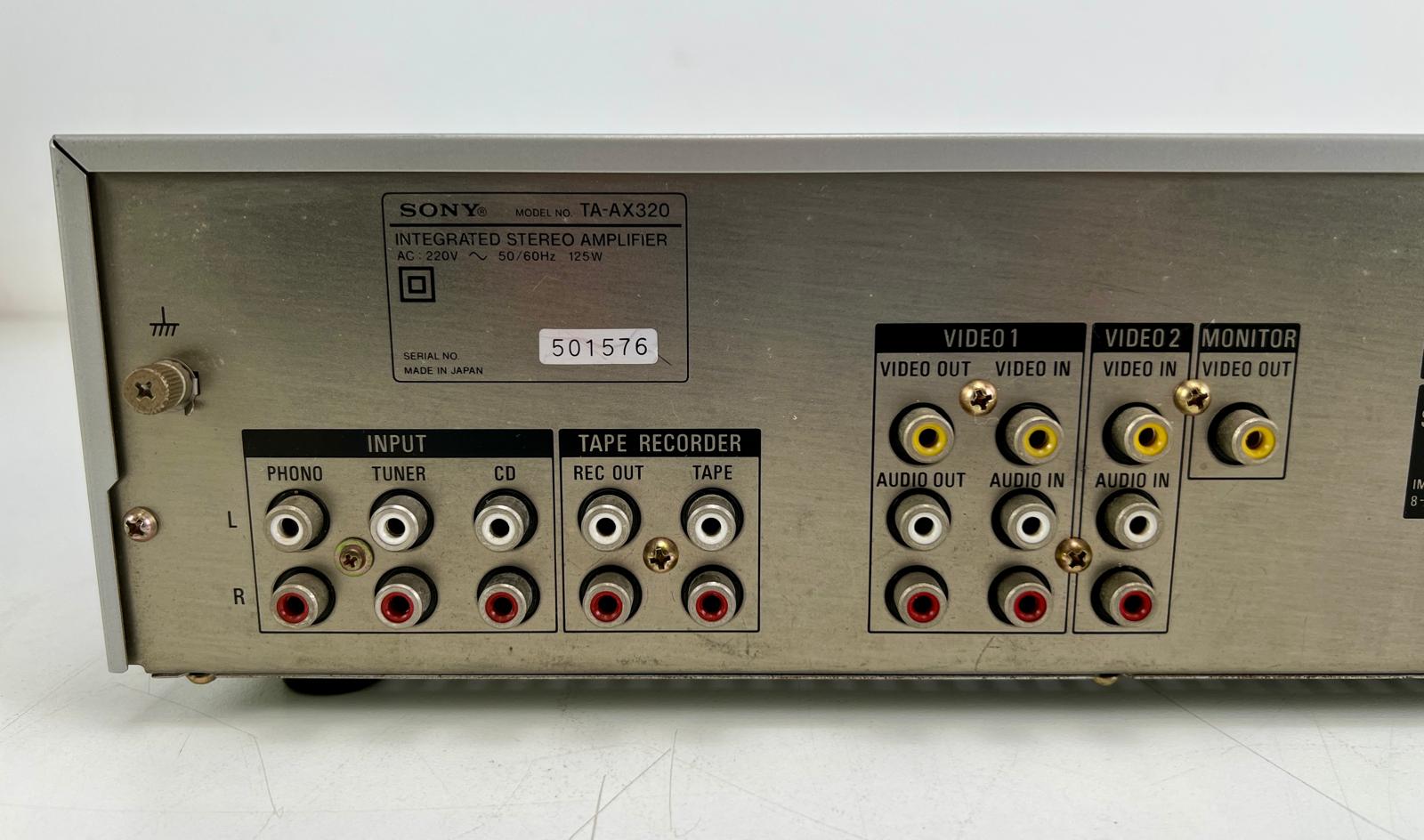 Sony TA-AX320 Integrated Stereo Amplifier