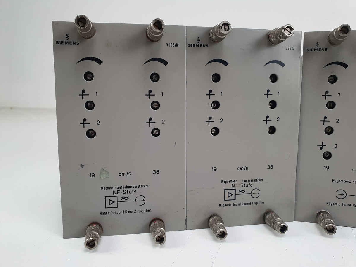 Siemens Sitral V296/V297 Full Stereo Recording/playback Set For M10,M15,M5