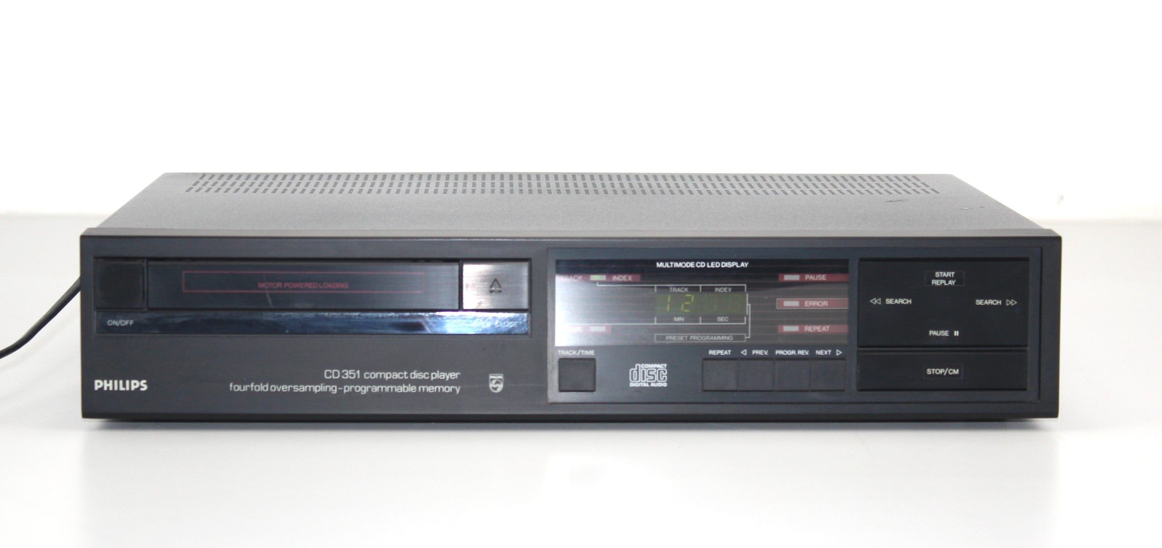 Philips CD352 cd-speler - Werkt