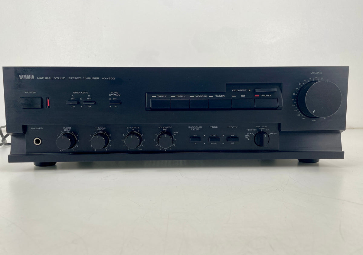 Yamaha AX-500 Stereo Amplifier - Serviced/Recapped