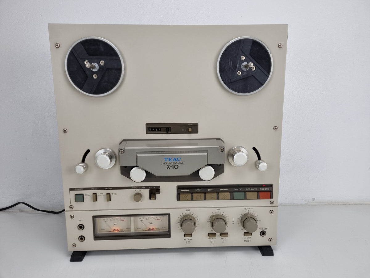 TEAC X10 - Stereo Tape Deck - Working oke - New Belts - Heads Cleaned - Records Well