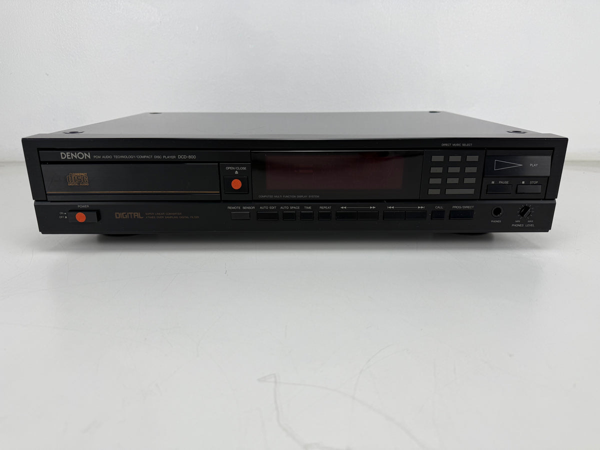Denon DCD - 800 PCM Audio Technology / Compact Disc Player