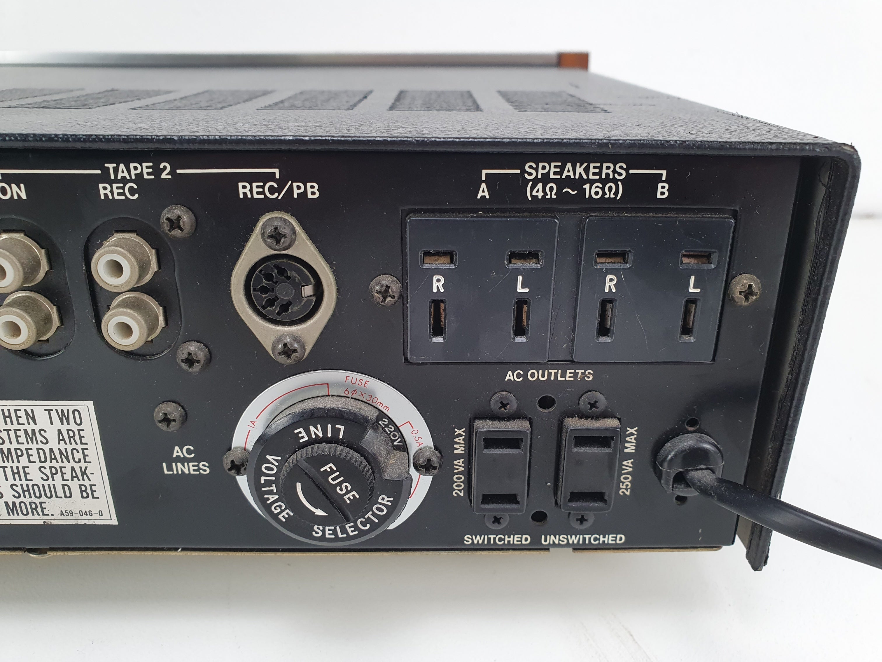 Pioneer SA-500A Stereo amplifier - Serviced