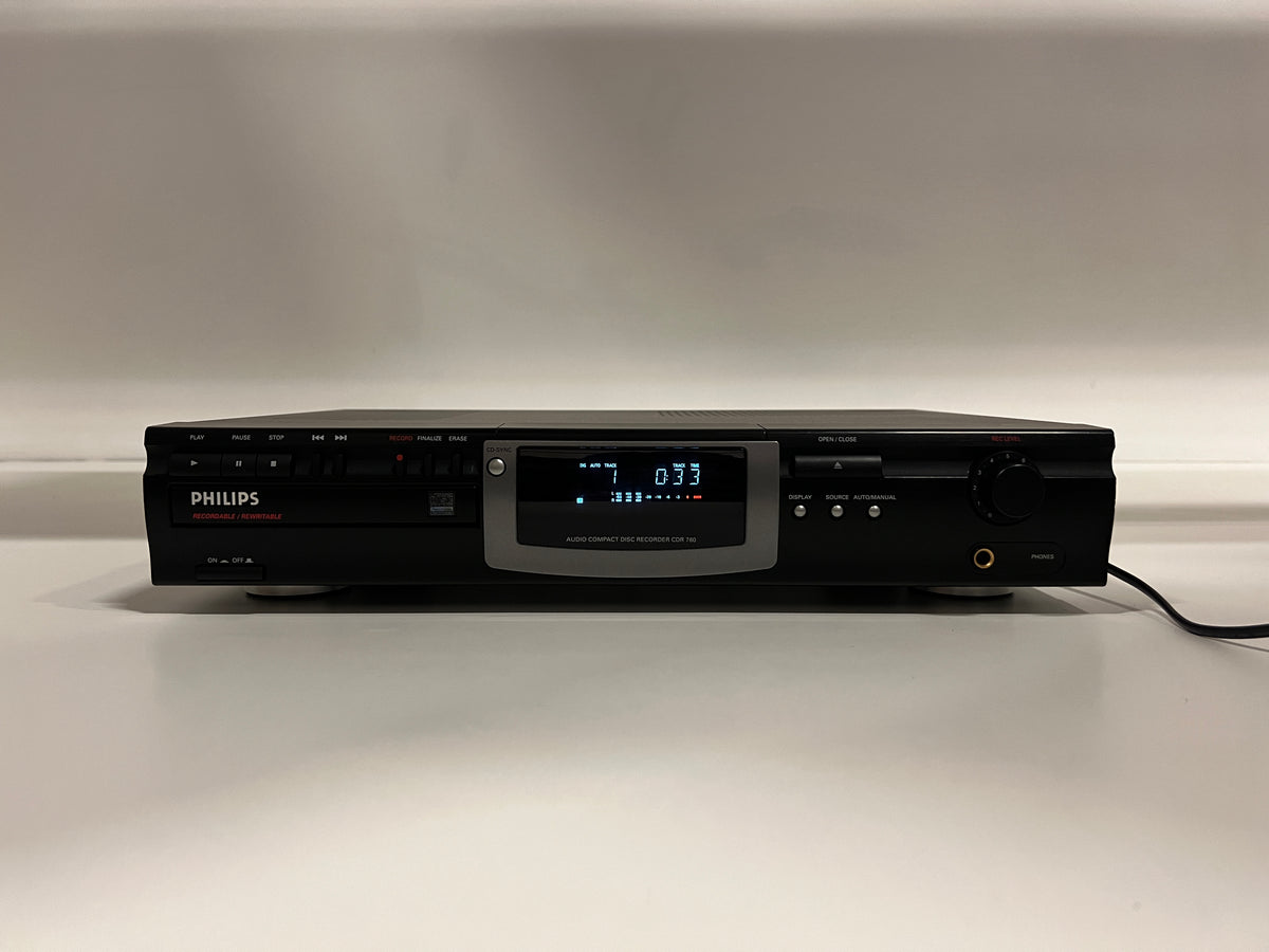 Philips CDR-760 - CD-speler/recorder