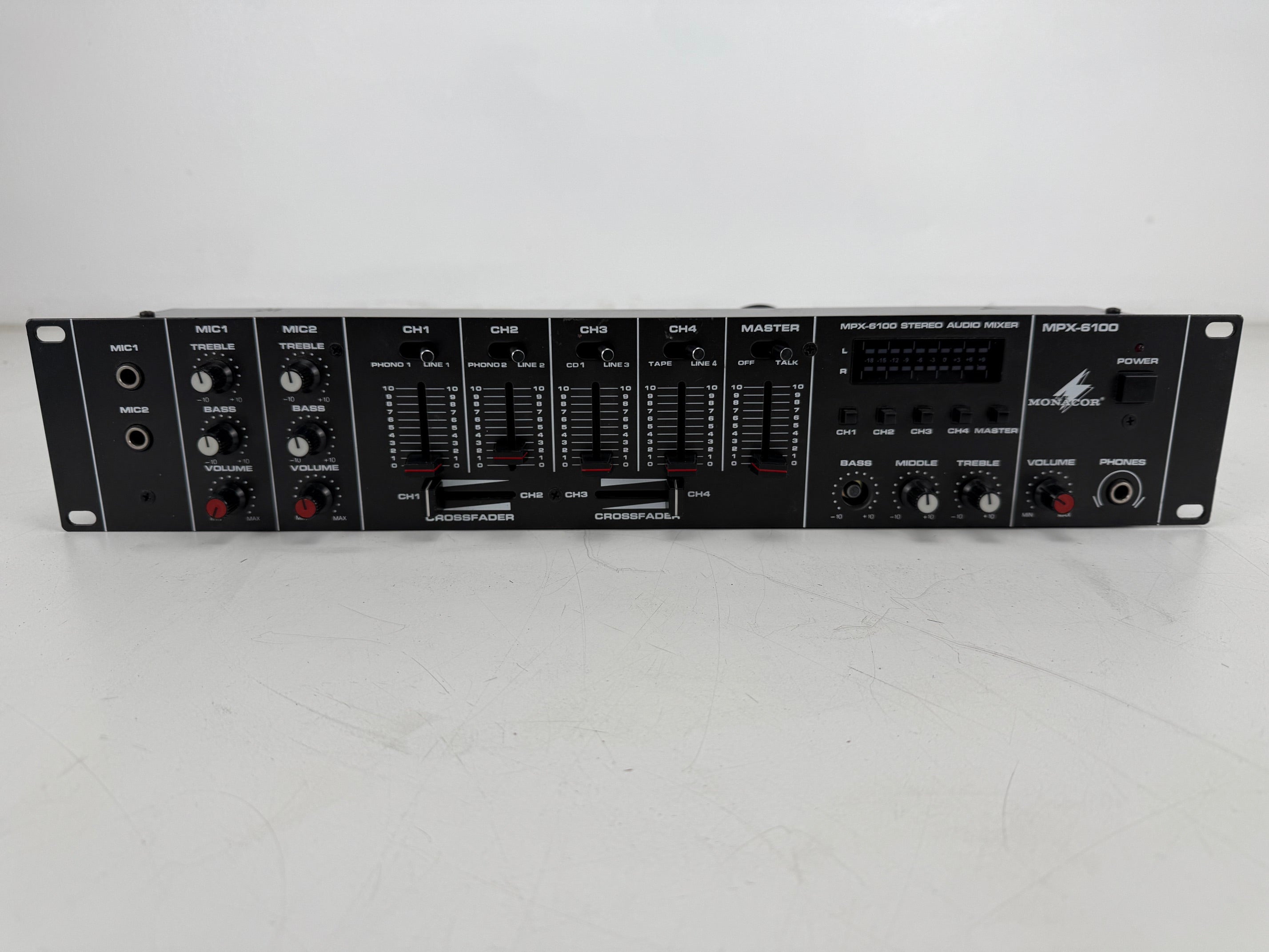 Monacor MPX - 6100 Stereo Audio Mixer