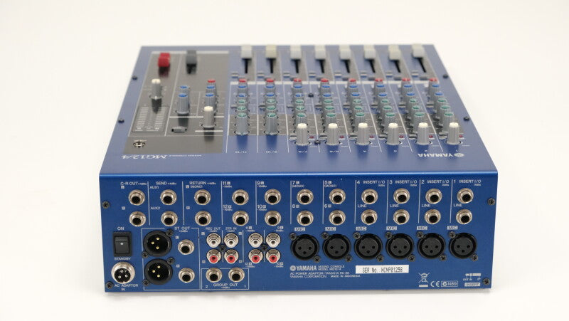 Yamaha MG12/4 -  8 channel Mixer in box