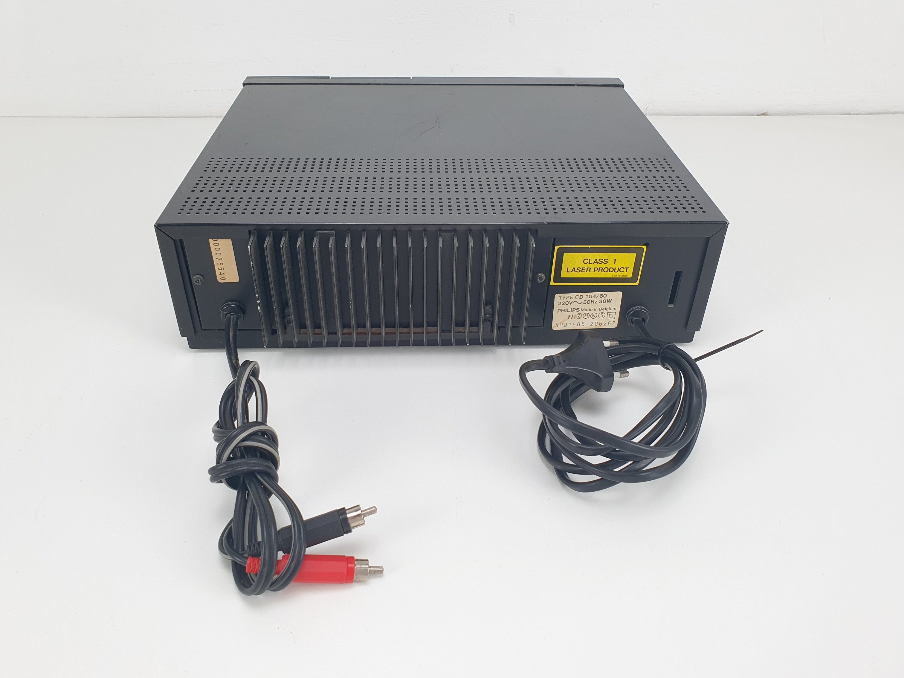 Philips CD104 Vintage cd-speler - Zwart - Volledig werkend