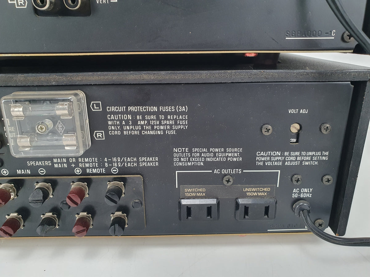 Technics SU-3150 Integrated Amplifier - ST-3159 Tuner - Nice set