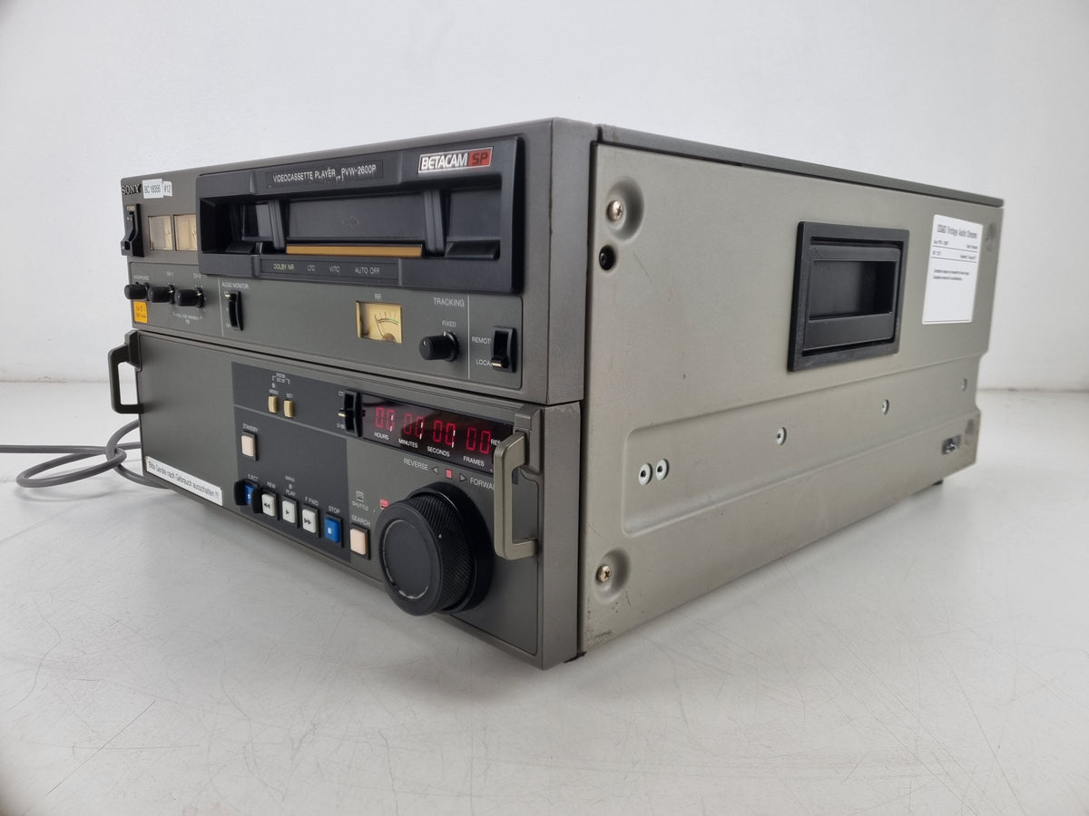 Sony PVW-2600P - BetacamSP videorecorder - Volledig gereviseerd en onderhouden